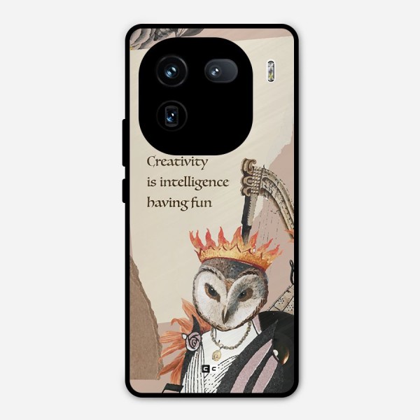 Creativity Intelligence Metal Back Case for iQOO 12