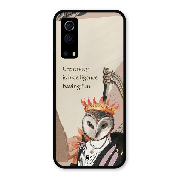 Creativity Intelligence Metal Back Case for iQOO Z3