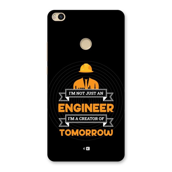 Creator Of Tomorrow Back Case for Mi Max 2
