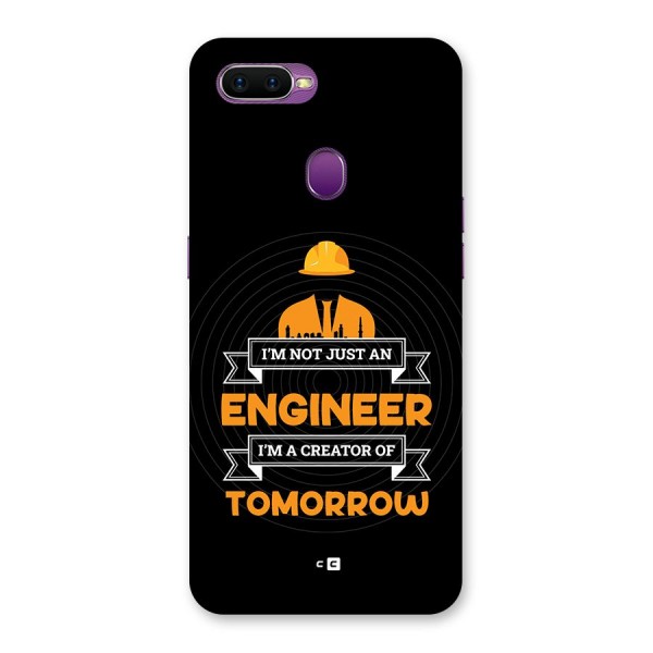 Creator Of Tomorrow Back Case for Oppo F9