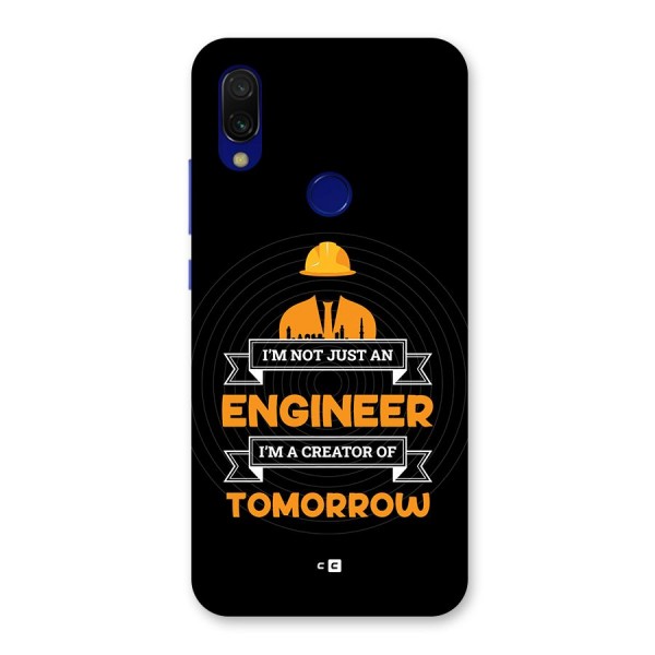 Creator Of Tomorrow Back Case for Redmi 7