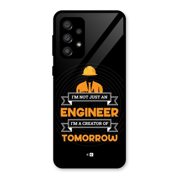 Creator Of Tomorrow Glass Back Case for Galaxy A32