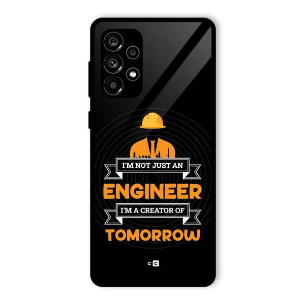 Creator Of Tomorrow Glass Back Case for Galaxy A73 5G
