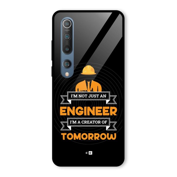 Creator Of Tomorrow Glass Back Case for Mi 10