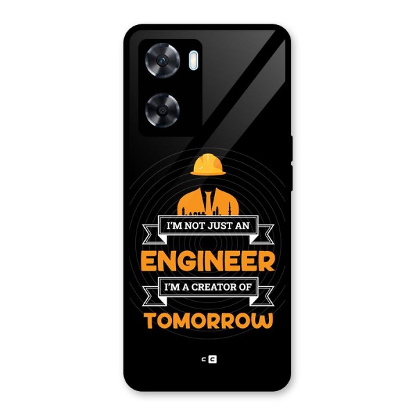 Creator Of Tomorrow Glass Back Case for Oppo A77