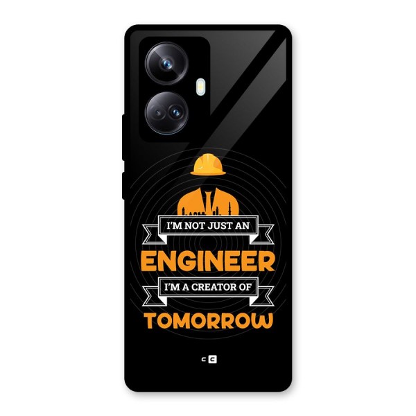 Creator Of Tomorrow Glass Back Case for Realme 10 Pro Plus