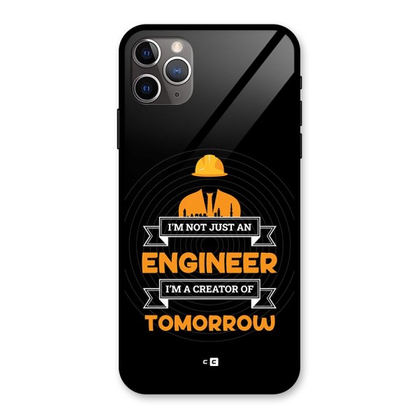 Creator Of Tomorrow Glass Back Case for iPhone 11 Pro Max