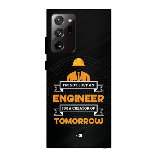 Creator Of Tomorrow Metal Back Case for Galaxy Note 20 Ultra