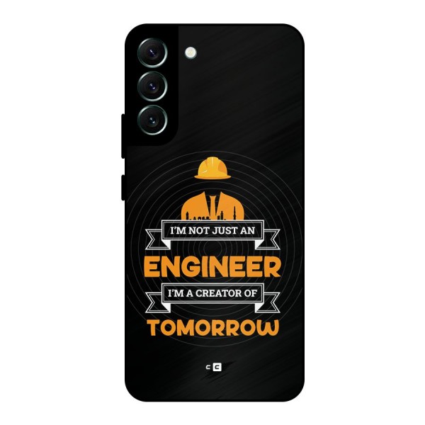 Creator Of Tomorrow Metal Back Case for Galaxy S22 Plus 5G