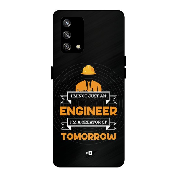 Creator Of Tomorrow Metal Back Case for Oppo F19s