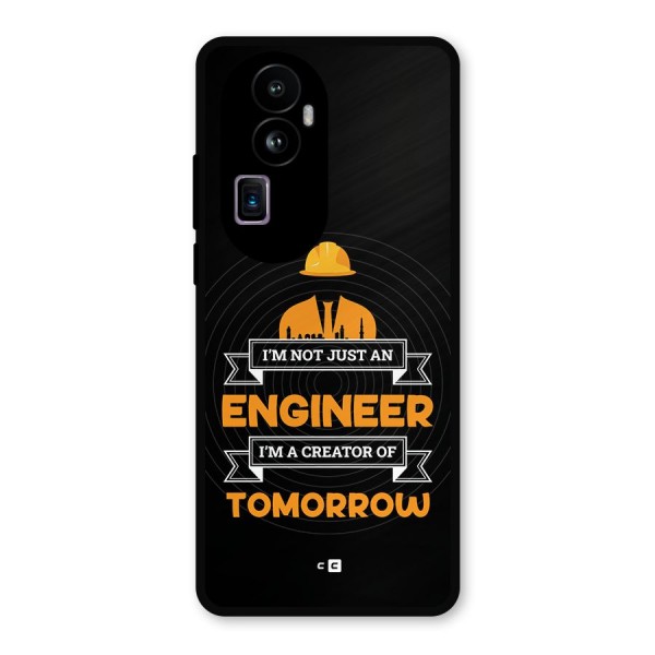 Creator Of Tomorrow Metal Back Case for Oppo Reno10 Pro Plus