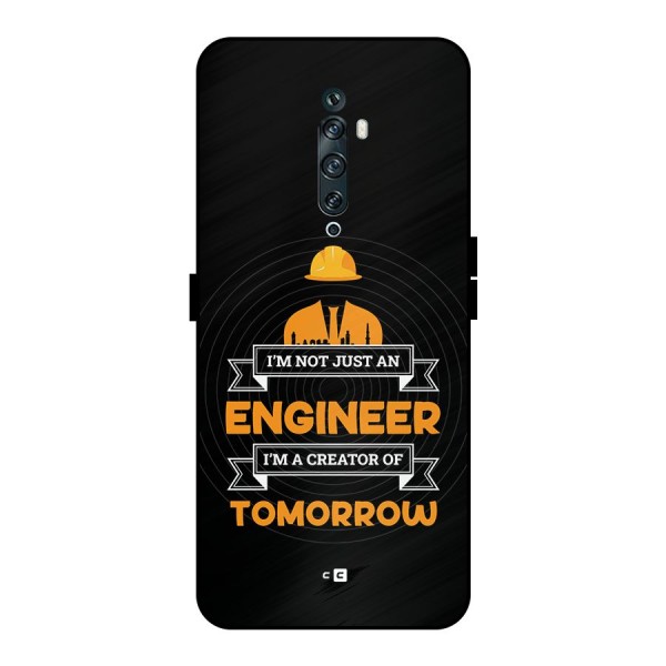 Creator Of Tomorrow Metal Back Case for Oppo Reno2 F