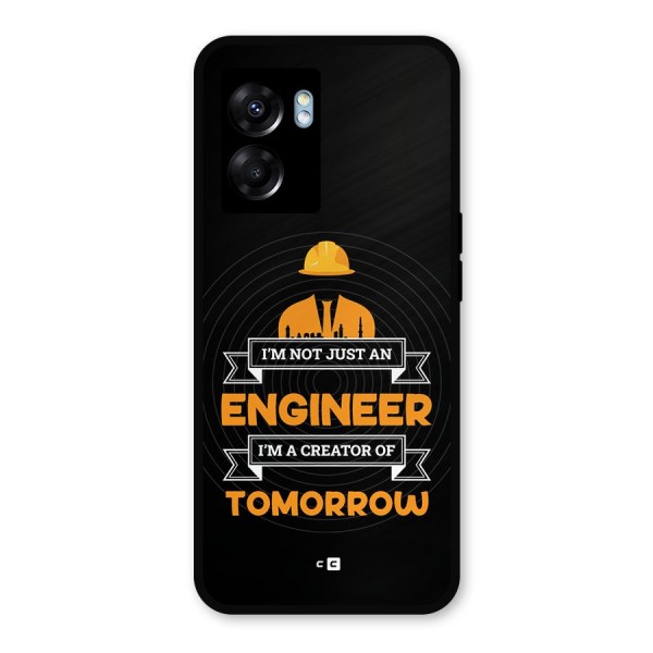 Creator Of Tomorrow Metal Back Case for Realme Narzo 50 5G