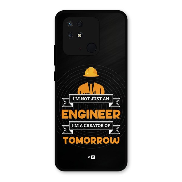 Creator Of Tomorrow Metal Back Case for Redmi 10 Power