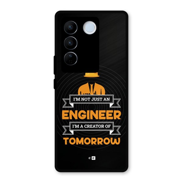 Creator Of Tomorrow Metal Back Case for Vivo V27 Pro