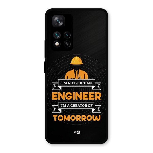 Creator Of Tomorrow Metal Back Case for Xiaomi 11i Hypercharge 5G