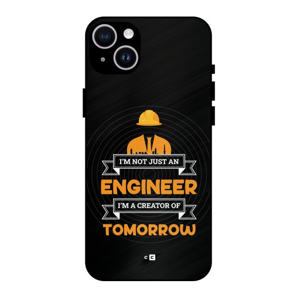Creator Of Tomorrow Metal Back Case for iPhone 14 Plus