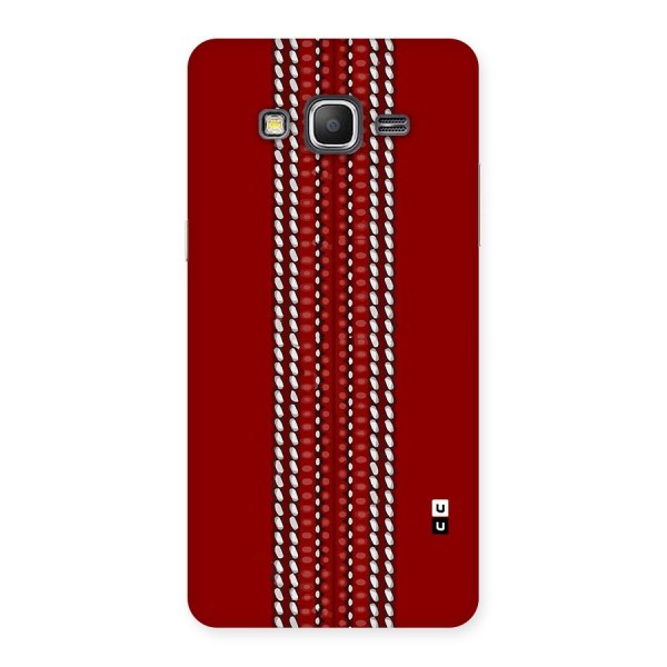 Cricket Ball Pattern Back Case for Galaxy Grand Prime