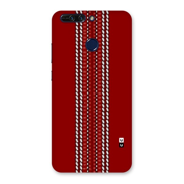 Cricket Ball Pattern Back Case for Honor 8 Pro