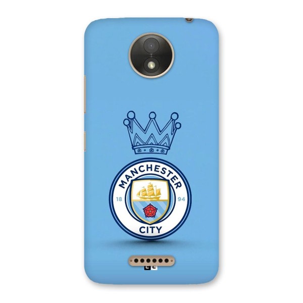 Crown City FC Back Case for Moto C Plus