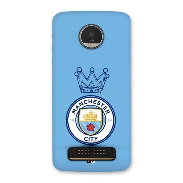 Crown City FC Back Case for Moto Z Play