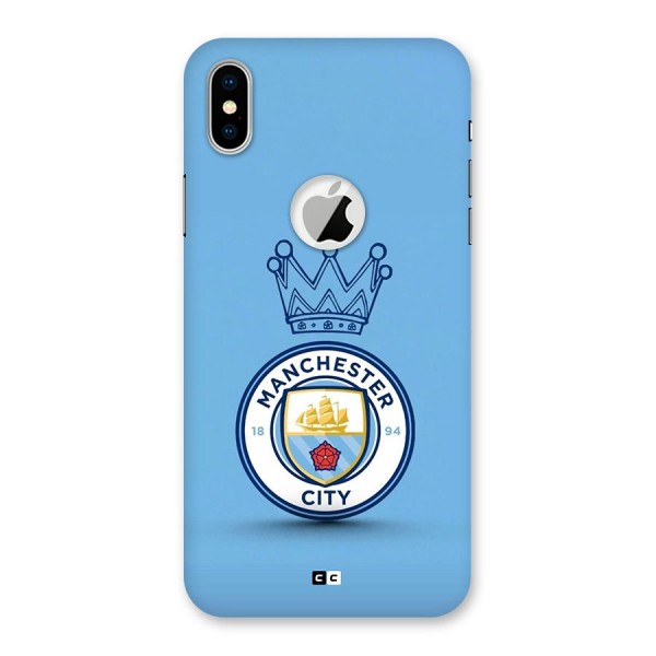 Crown City FC Back Case for iPhone X Logo Cut