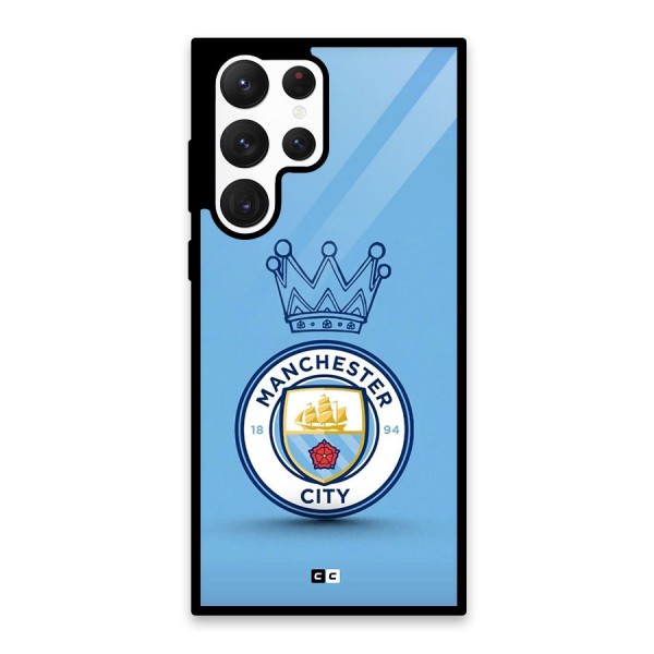 Crown City FC Glass Back Case for Galaxy S22 Ultra 5G
