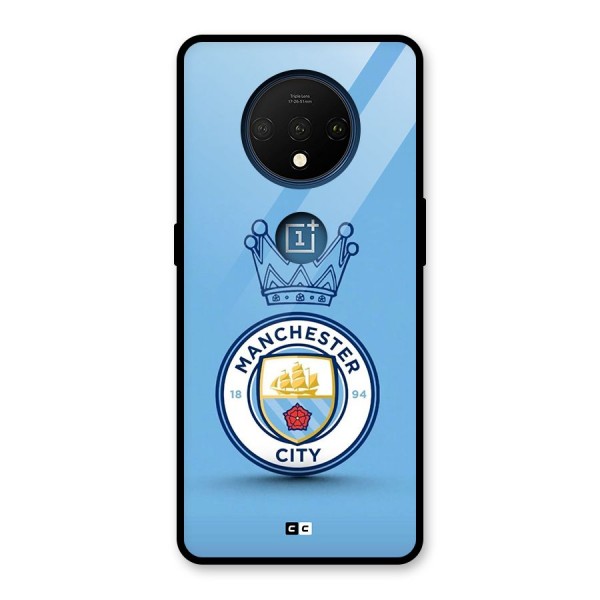 Crown City FC Glass Back Case for OnePlus 7T