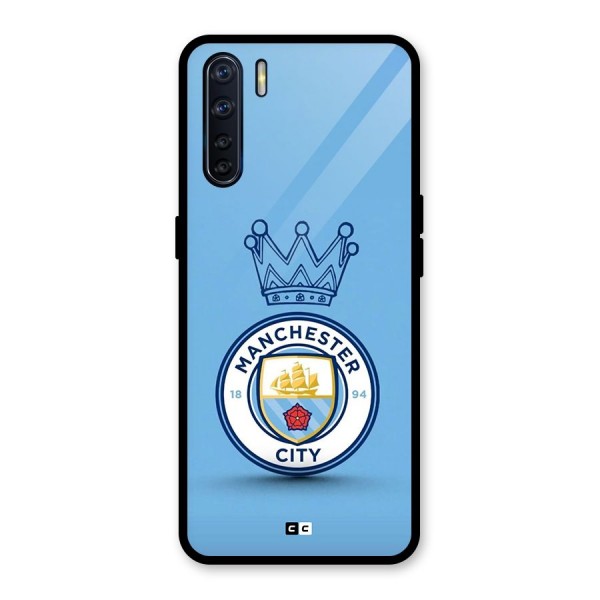 Crown City FC Glass Back Case for Oppo F15