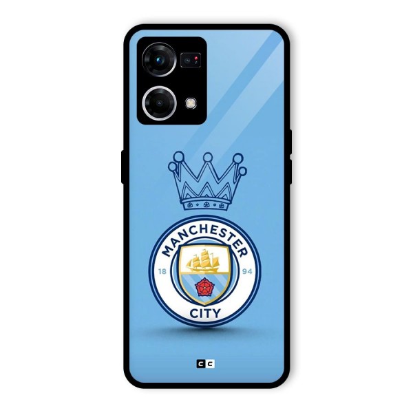 Crown City FC Glass Back Case for Oppo F21 Pro 4G