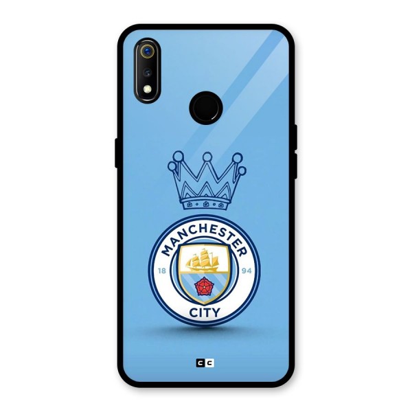 Crown City FC Glass Back Case for Realme 3