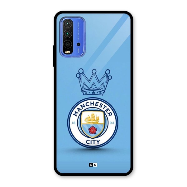 Crown City FC Glass Back Case for Redmi 9 Power