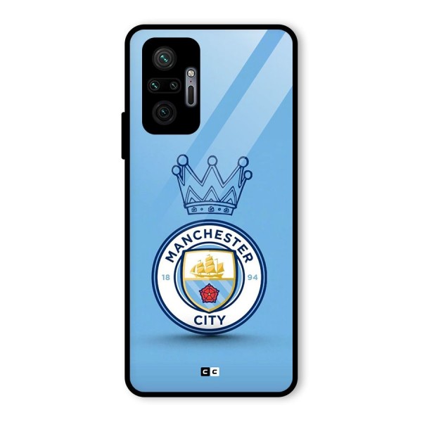 Crown City FC Glass Back Case for Redmi Note 10 Pro Max