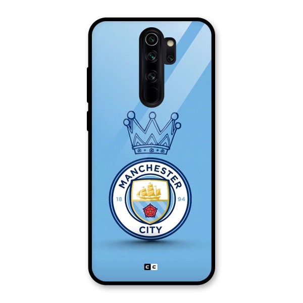 Crown City FC Glass Back Case for Redmi Note 8 Pro