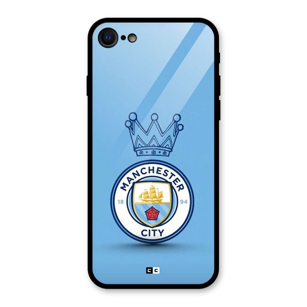 Crown City FC Glass Back Case for iPhone SE 2022
