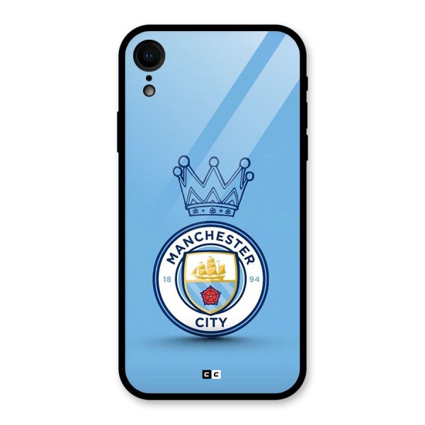 Crown City FC Glass Back Case for iPhone XR