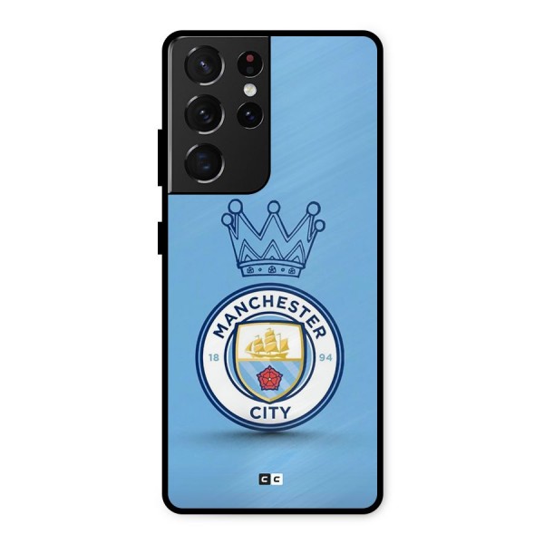 Crown City FC Metal Back Case for Galaxy S21 Ultra 5G