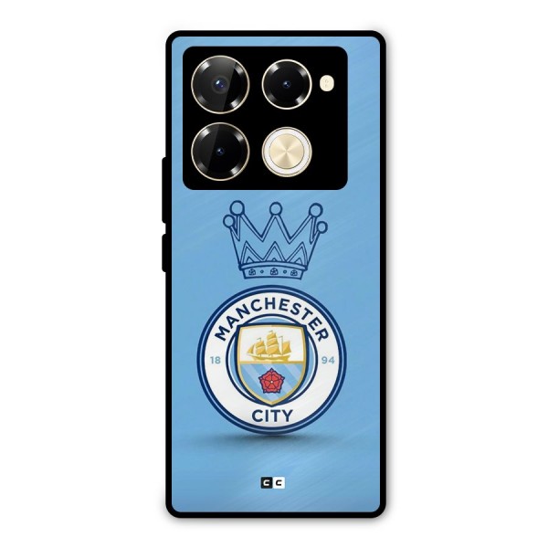 Crown City FC Metal Back Case for Infinix Note 40 Pro Plus