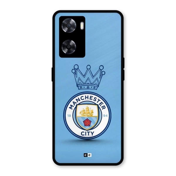 Crown City FC Metal Back Case for Oppo A57 2022