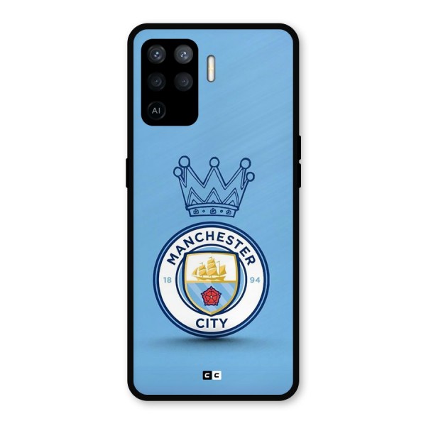 Crown City FC Metal Back Case for Oppo F19 Pro