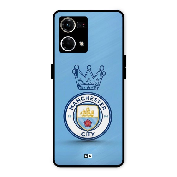 Crown City FC Metal Back Case for Oppo F21s Pro 4G