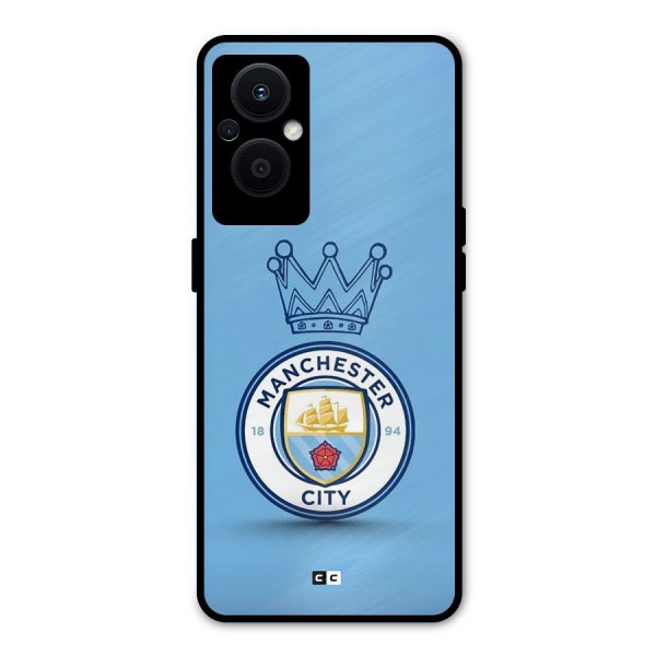 Crown City FC Metal Back Case for Oppo F21s Pro 5G