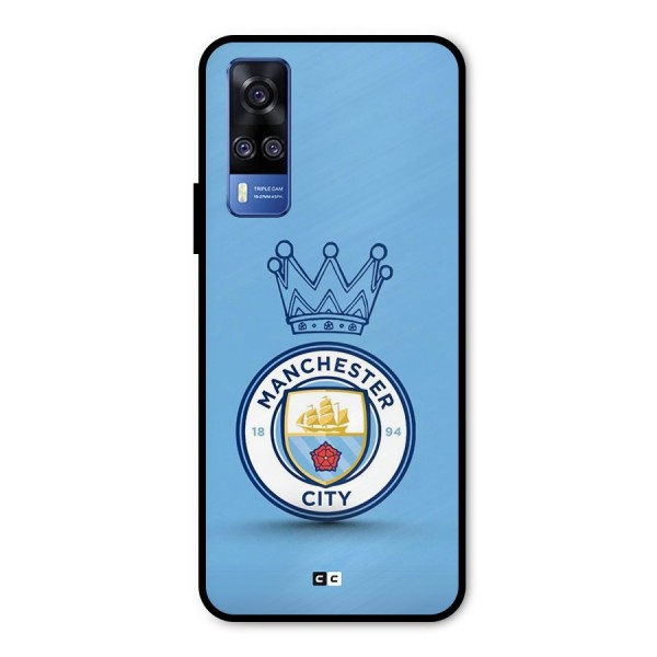 Crown City FC Metal Back Case for Vivo Y51A