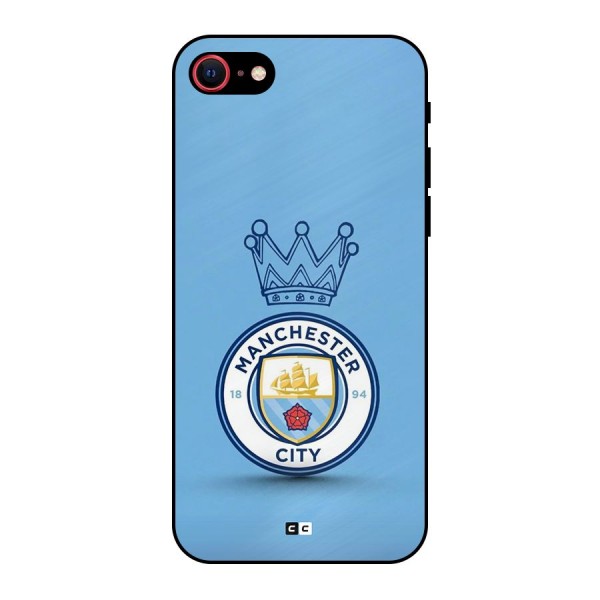 Crown City FC Metal Back Case for iPhone SE 2022