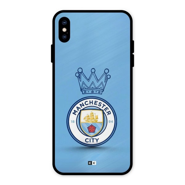 Crown City FC Metal Back Case for iPhone XS Max