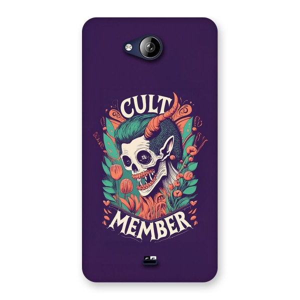 Cult Member Back Case for Canvas Play Q355