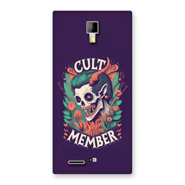Cult Member Back Case for Canvas Xpress A99