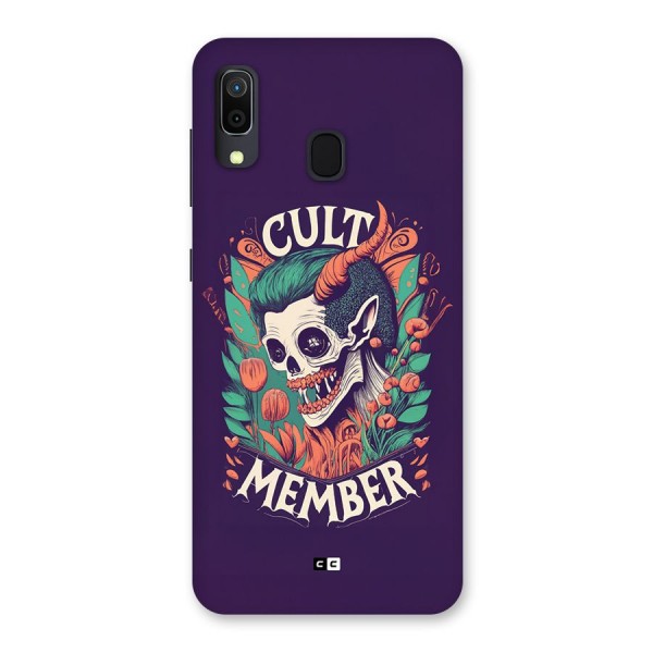 Cult Member Back Case for Galaxy A20