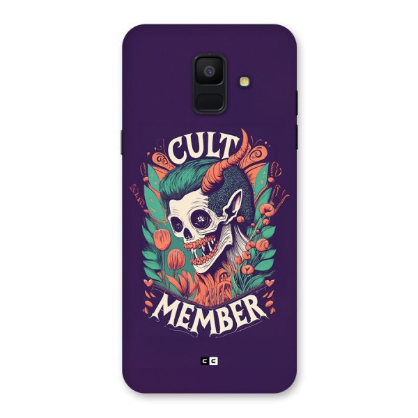 Cult Member Back Case for Galaxy A6 (2018)