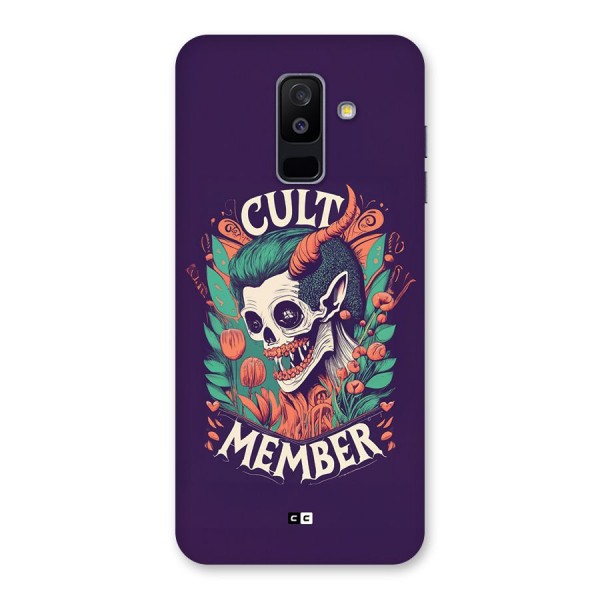 Cult Member Back Case for Galaxy A6 Plus